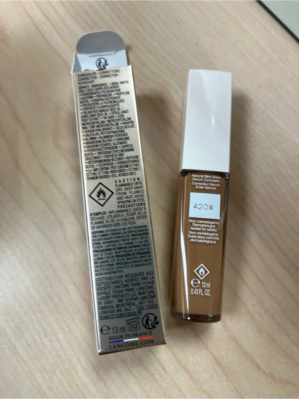 Lancome Teint Idole Ultra Wear Care & Glow Serum Concealer ~0.43 fl oz 420W